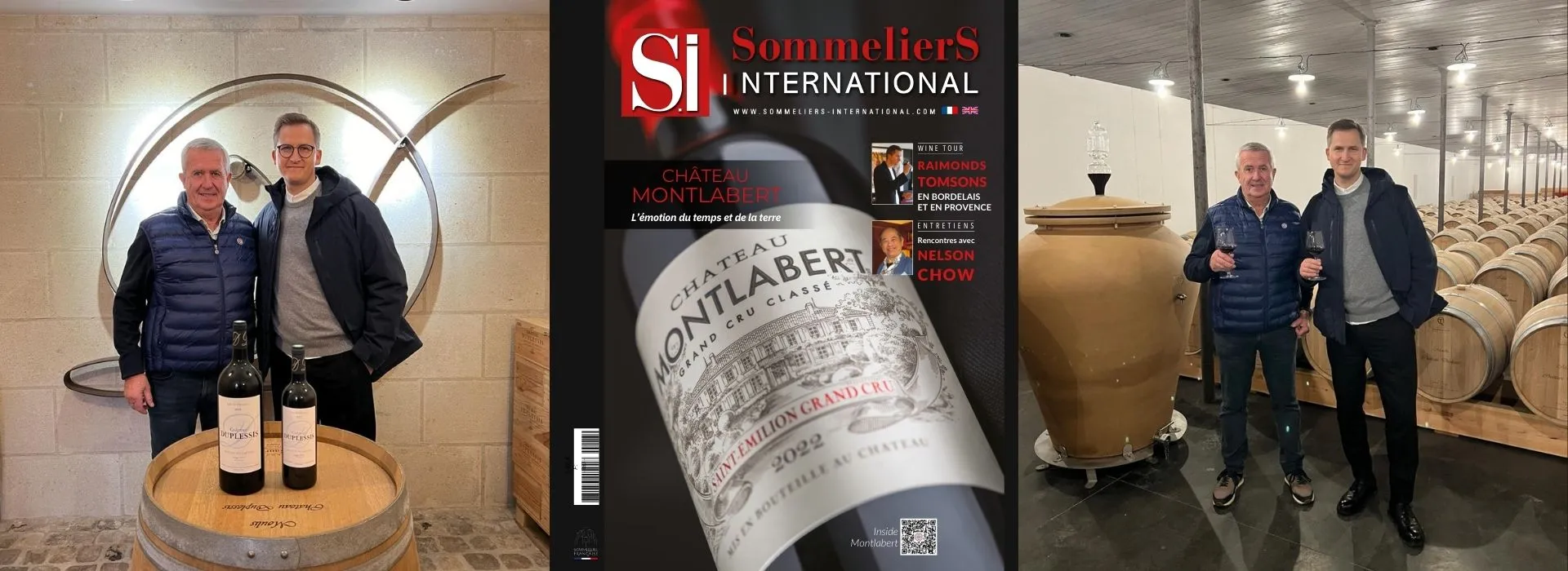 Château Duplessis mis à l honneur dans Sommeliers International
